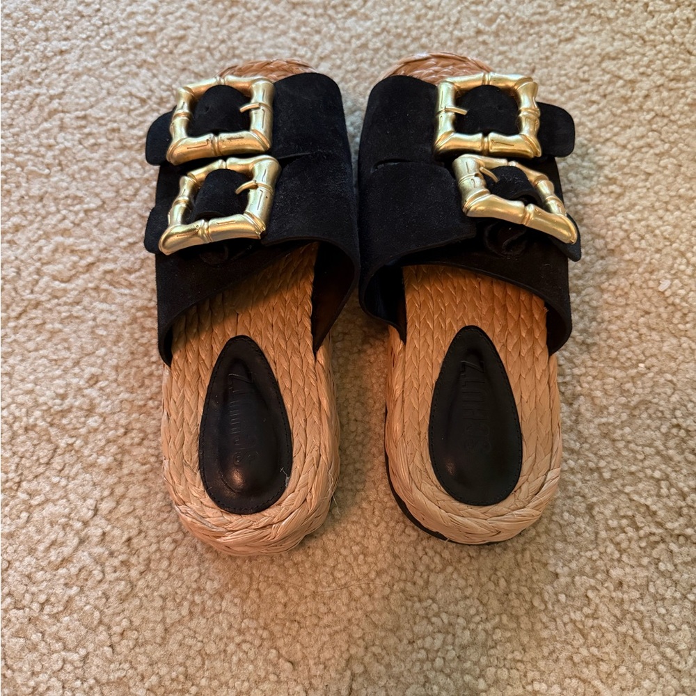 Schutz enola buckle sandals